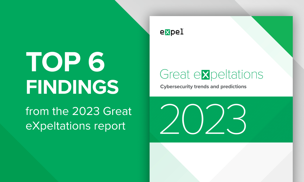 Expel Releases Annual Great eXpeltations Report on Cybersecurity Trends and Predictions