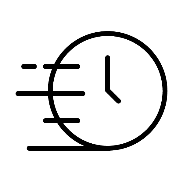 clock speeding icon
