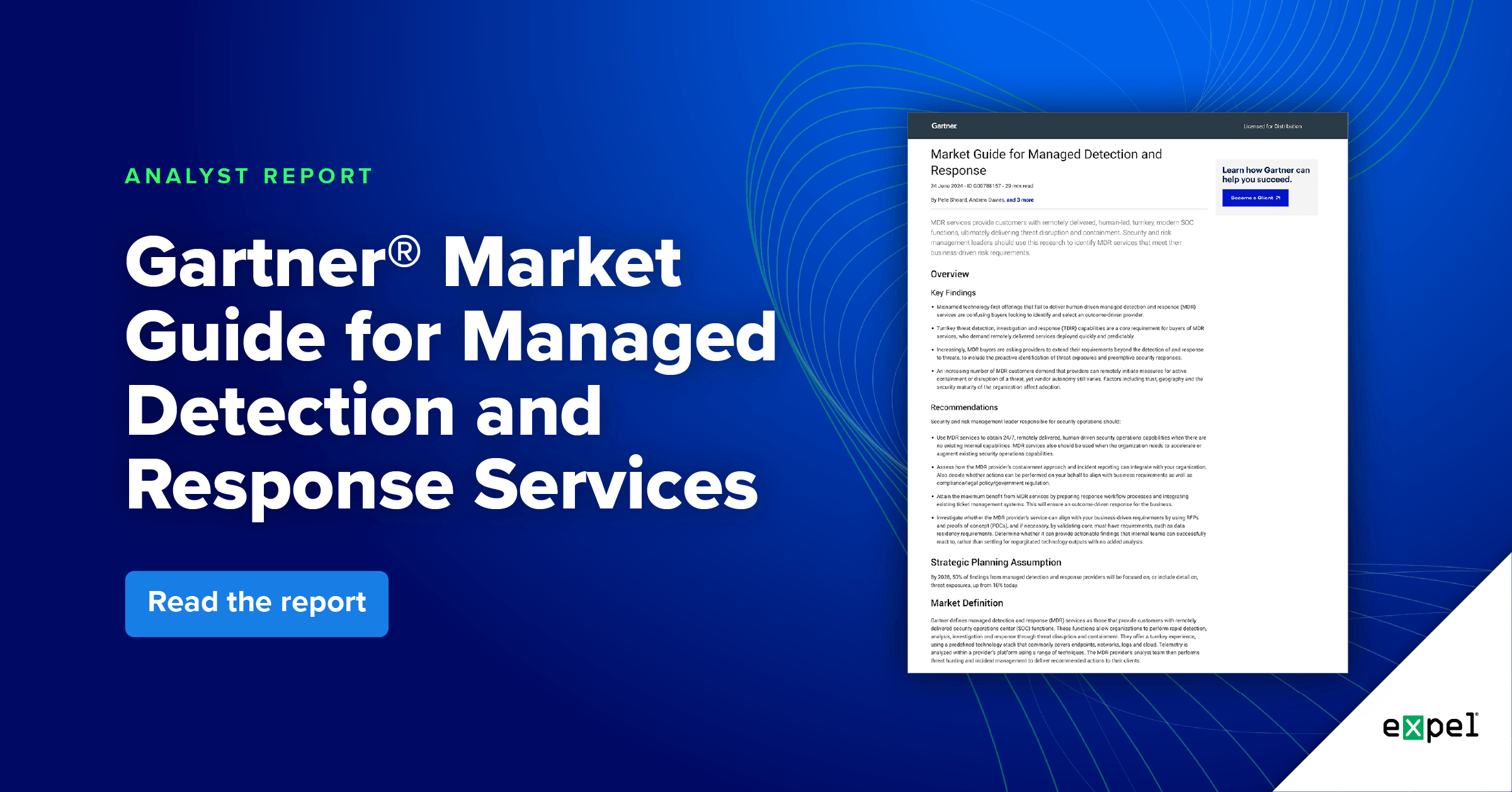 Expel again recognized in the Gartner Market Guide for Managed ...