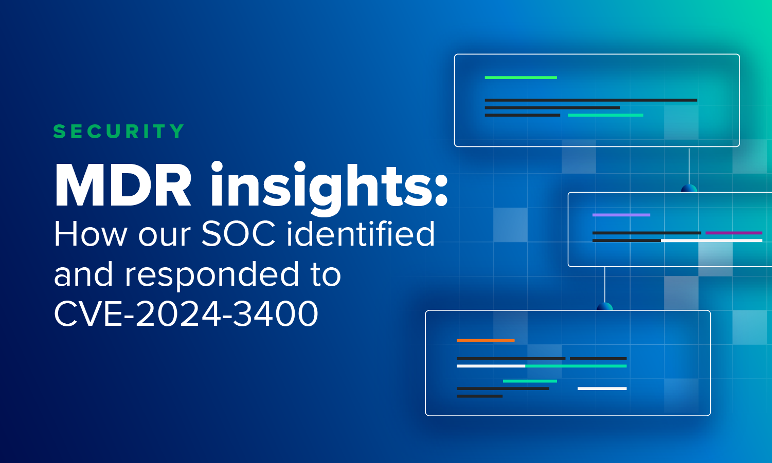 MDR insights: how our SOC identified & responded to CVE-2024-3400