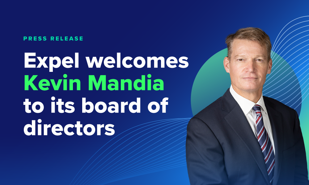 Cybersecurity Pioneer Kevin Mandia Joins Expel’s Board of Directors