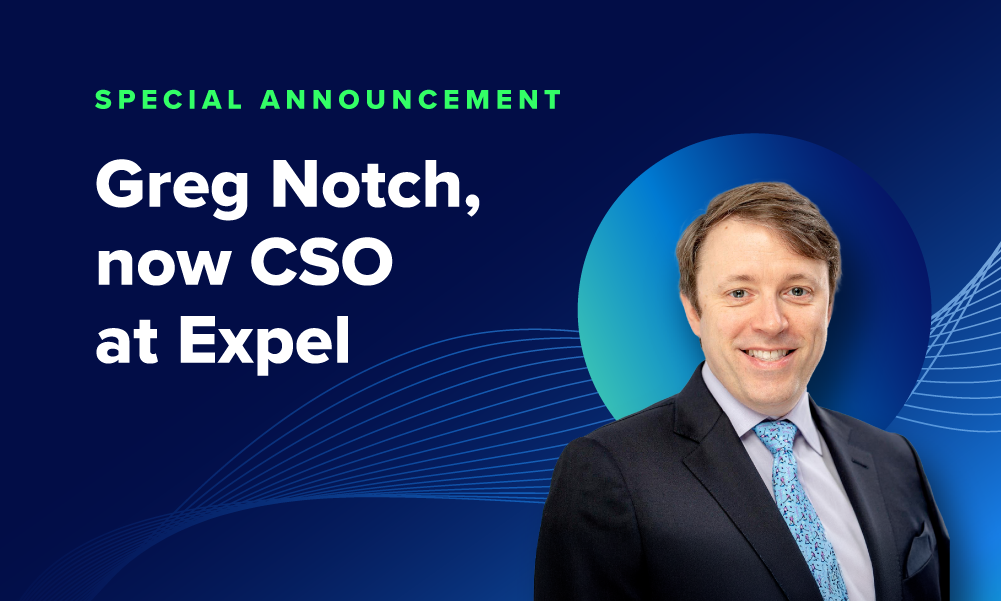 Greg Notch, CISO at Expel, transitions to CSO role