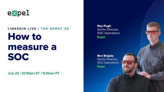 How to measure a SOC | Nerdy 30, Episode 2