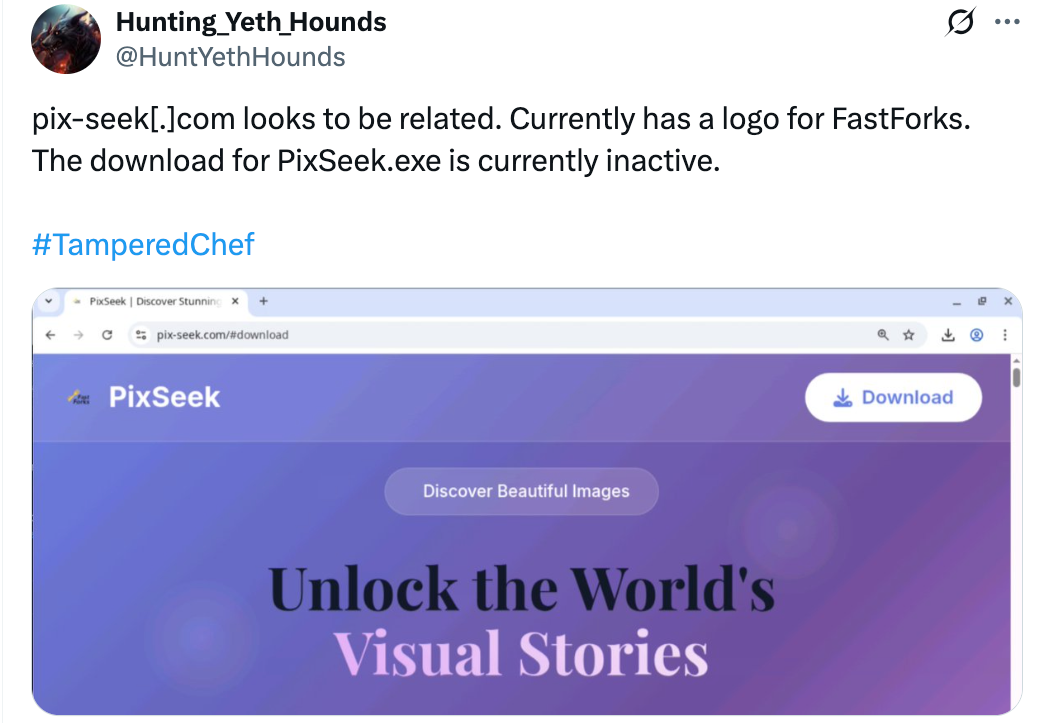A Twitter screenshot.