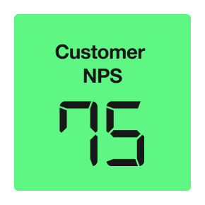 Expel has a customer nps score of 75