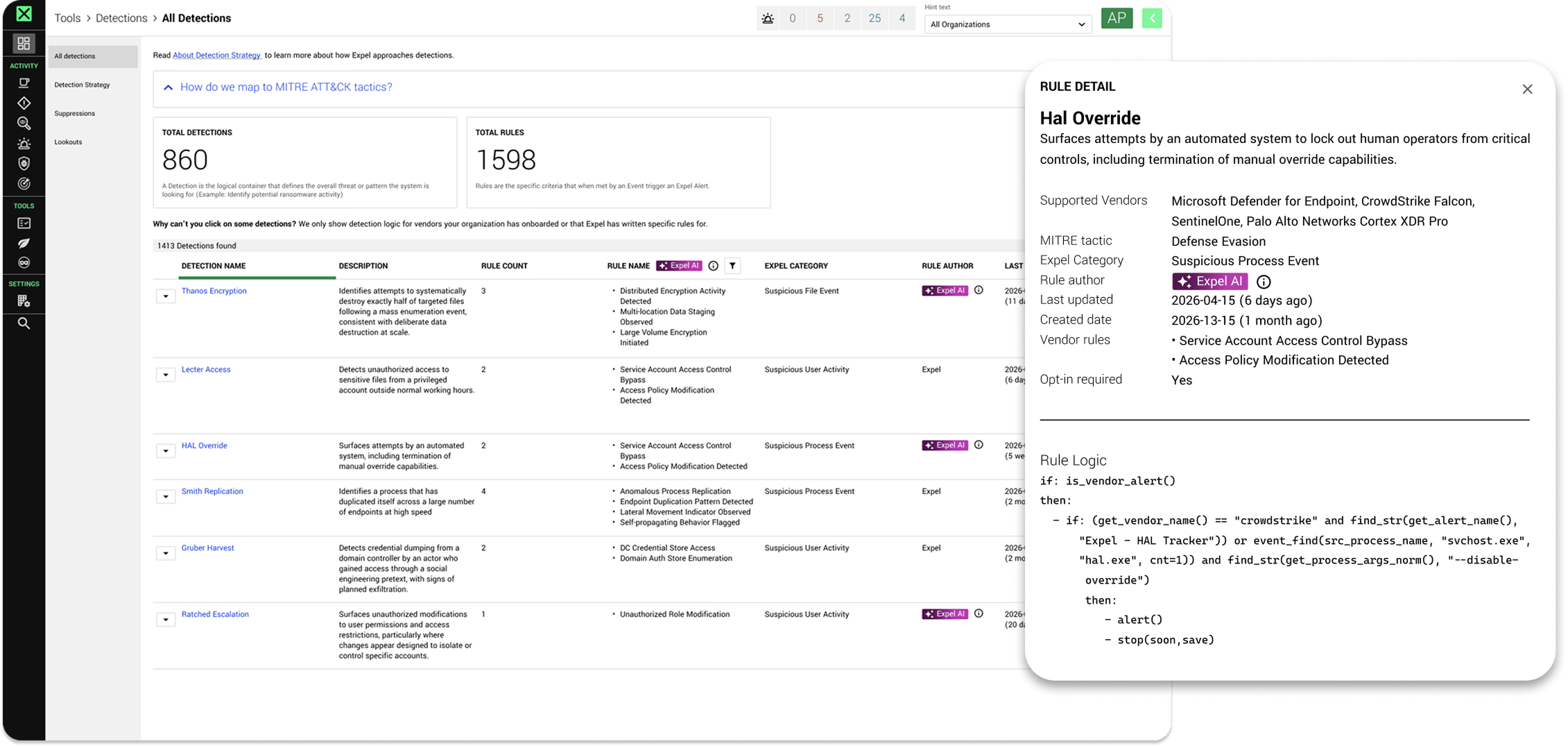 Ruxie drafts detection rules for newly seen alerts and flags MITRE ATT&CK gaps, ready for quick engineer approval and deployment.