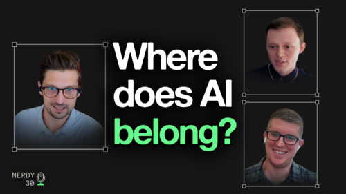 thumbnail for Nerdy 30, episode 8: Where does AI belong in your SOC?
