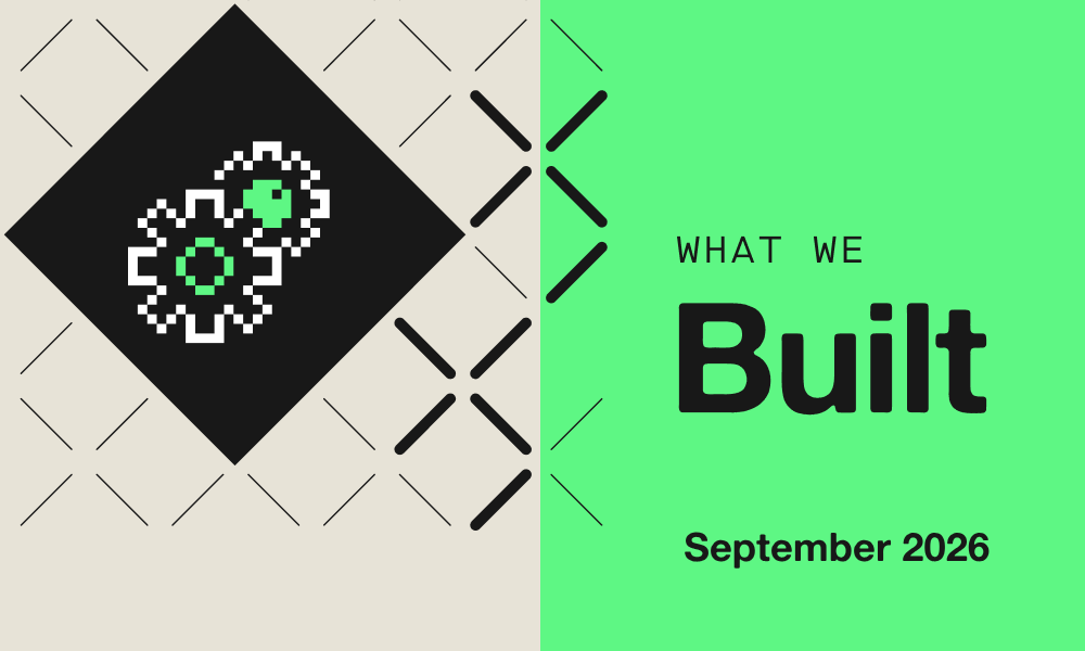 Placeholder image for What we built: September 2026